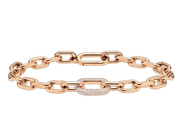 Daniel Wellington - Crystal Link Bracelet Rose Gold 