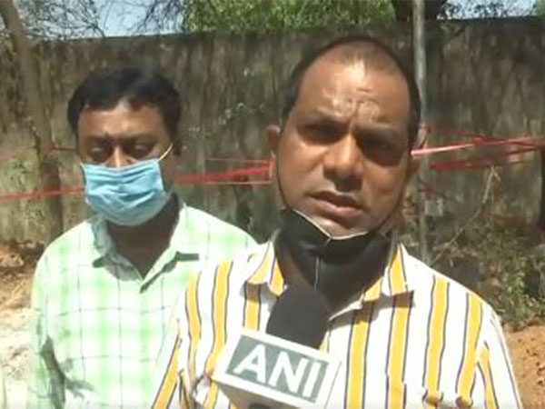 Assistant Manager Regional Poultry Farm, Dr Ganesh Ram Mahali. (Photo/ANI)