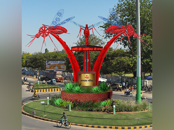 Mosquito sculpture installation (Picture for representation purpose only)