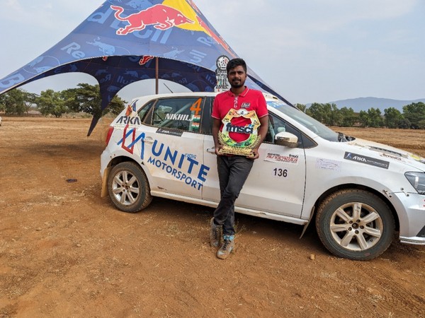 Nikhil J, supported by JK Tyre. (Photo- JK Tyre)