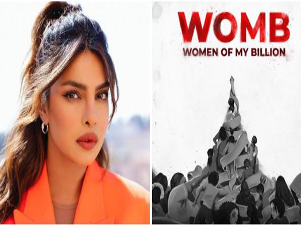 Priyanka Chopra, Women of My Billion (WOMB) poster (Image Source: Instagram)