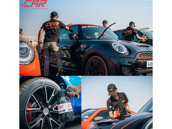 Car Commune's Dry Wash and Wax Services