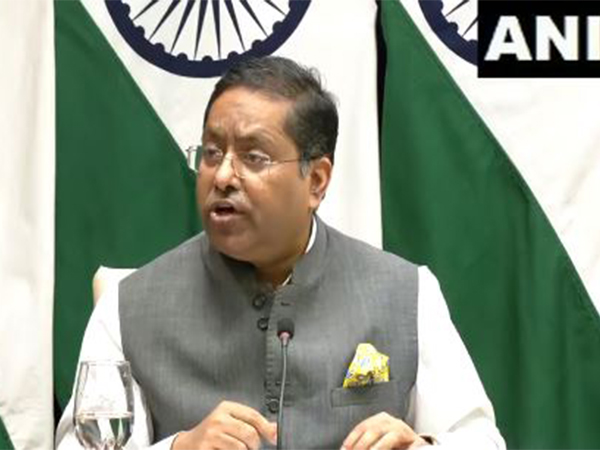 MEA spokesperson, Randhir Jaiswal (Photo/ANI)