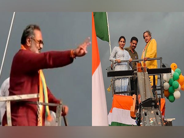 Shashi Tharoor, Rajeev Chandrasekhar wrap up poll campaigns (File photo/ANI)