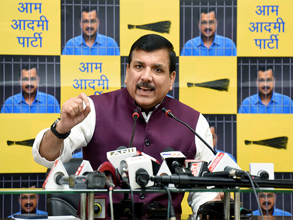 Aam Aadmi Party (AAP) MP Sanjay Singh (File Photo/ANI)