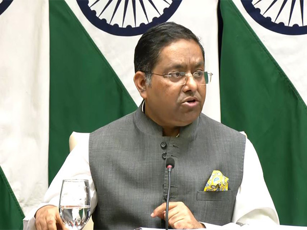 MEA Spokesperson, Randhir Jaiswal (Photo/ANI)