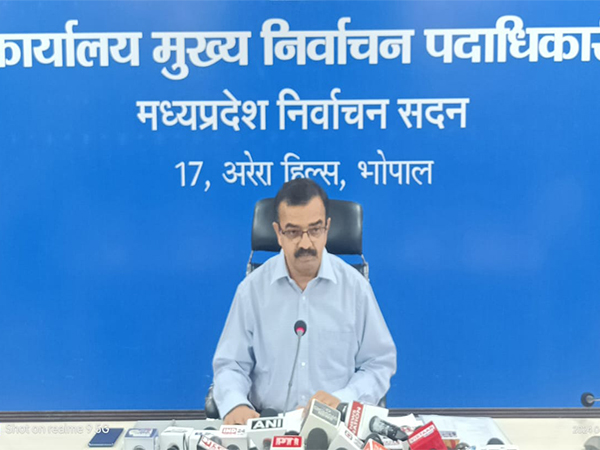 Madhya Pradesh Chief Electoral Officer Anupam Rajan (File Photo/ANI)