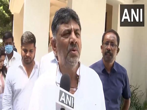 Karnataka Deputy CM DK Shivakumar. (Photo/ANI)