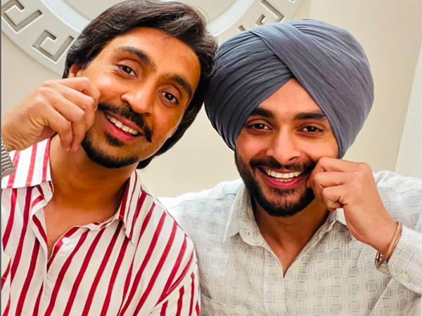 Actors Diljit Dosanjh and Jashn Kohli (Image source: Instagram)