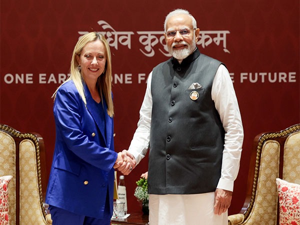 Prime Minister Narendra Modi and Italian Prime Minister Giorgia Meloni (File Photo/ANI)