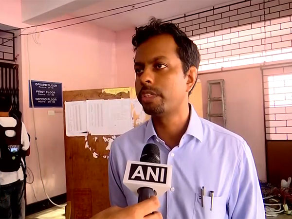 District collector Geromoc George. (Photo/ANI)