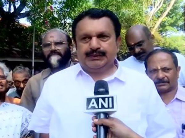 Congress-led United Democratic Front (UDF) Thrissur Lok Sabha constituency candidate K Muraleedharan (Photo/ANI)