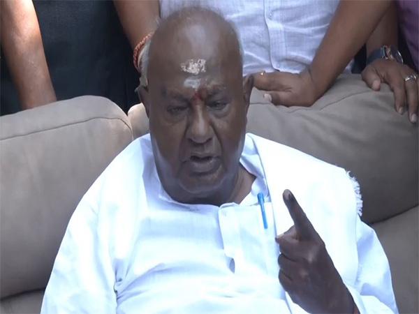 Former Prime Minister HD Deve Gowda (Photo/ANI)