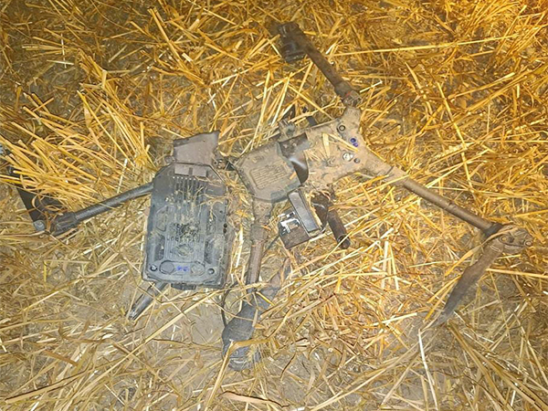 BSF recovers China-made drone from border area in Tarn Taran (Image/ANI)