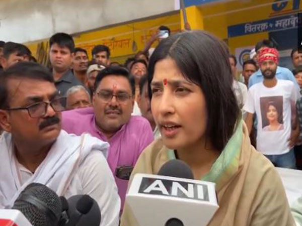 Samajwadi Party leader Dimple Yadav (Photo/ANI)