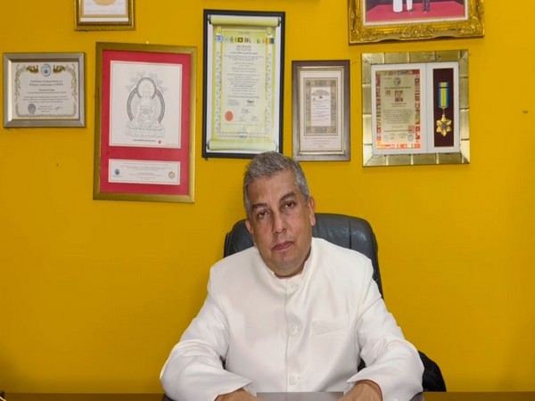 Sri Lankan-Tibetan Buddhist Brotherhood Founder President Damenda Porage (Photo/ANI)