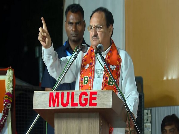 BJP National President JP Nadda in Karnataka's Bidar (Image/ANI)