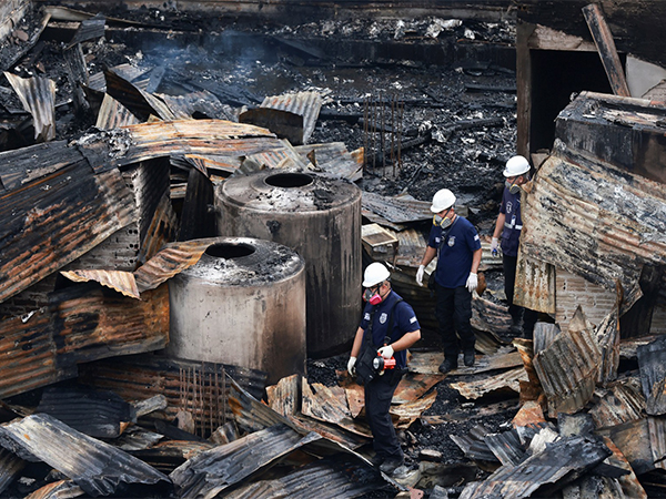 Fire at guesthouse in Porto Alegre (Image Credit: Reuters)