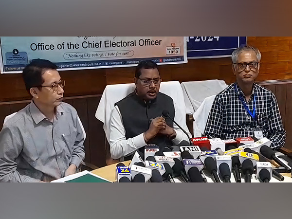 Chief Electoral Officer Puneet Agarwal. (Photo/ANI)