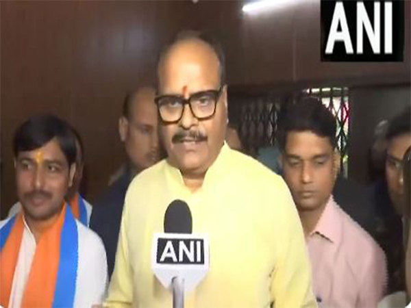 Uttar Pradesh Deputy Chief Minister Brajesh Pathak. (Photo/ANI)