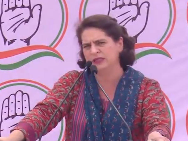 Congress leader Priyanka Gandhi Vadra (Photo/ANI)