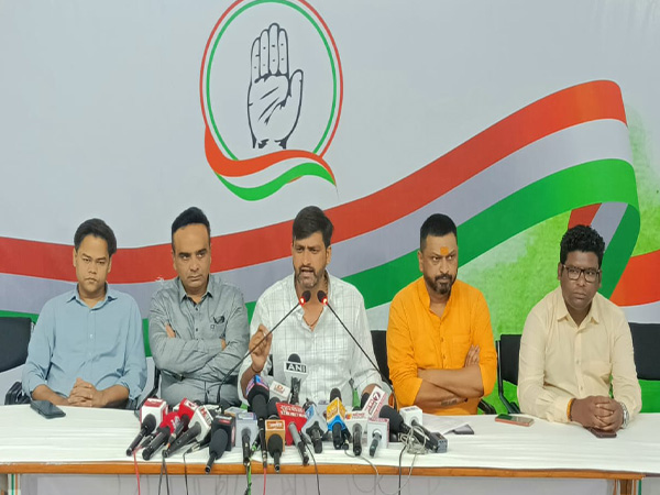 Congress leader Kunal Choudhary addressing media (Photo/ANI)