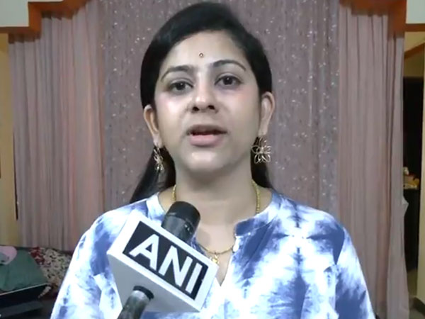 BJP spokesperson Yamini Sharma Sadineni. (Photo/ANI)