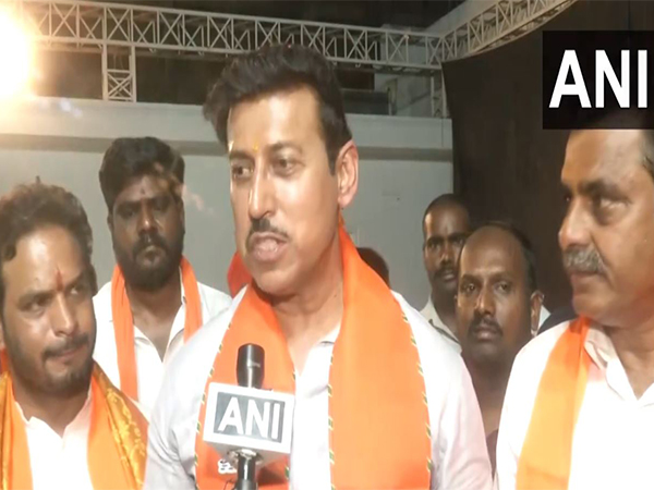 Rajasthan Minister Rajyavardhan Rathore (Photo/ANI)
