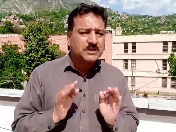 Ishtiyaq Ahmed, Central Press Club in PoK (Photo/ANI)