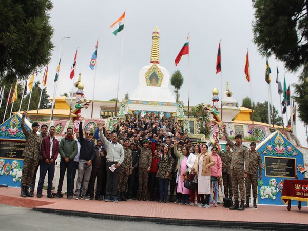 Visual of the ex-serviceman rally in Tawang by Indian Army (Photo/ANI)