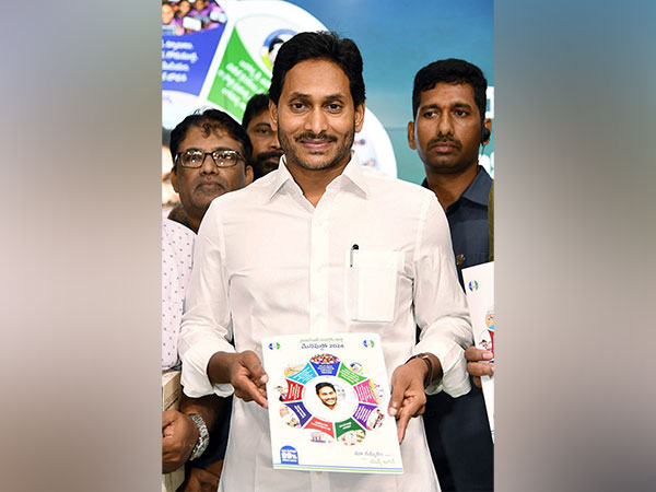Andhra Pradesh CM YS Jagan Mohan Reddy (File Photo/ANI)
