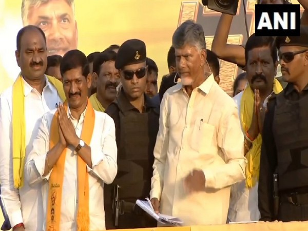 Former Andhra Pradesh CM Chandrababu Naidu (Photo/ANI)