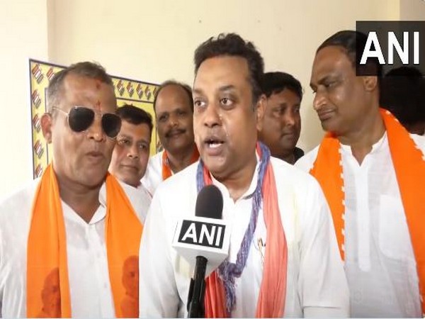 BJP's candidate from Puri Lok Sabha seat Sambit Patra. (Photo/ANI)