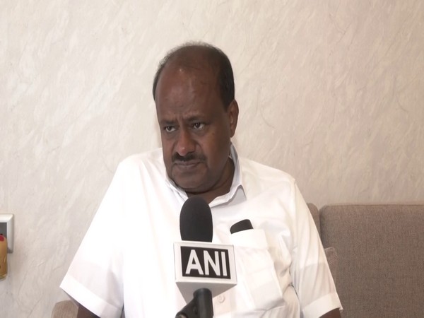 JD(S) leader HD Kumaraswamy. (Photo/ANI)