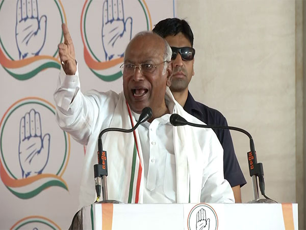 Congress National President Mallikarjun Kharge. (Photo/ANI)