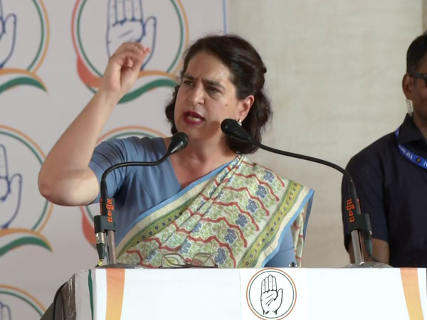 Congress leader Priyanka Gandhi. (Photo/ANI)