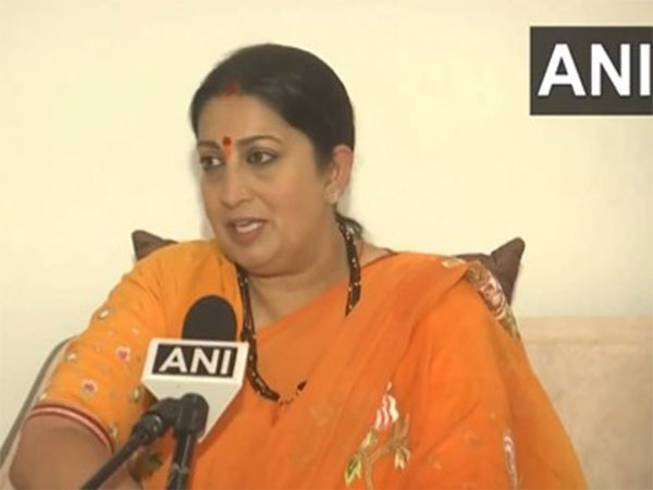 Smriti Irani, BJP candidate from Amethi (Photo/ANI)