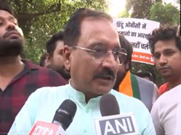 Delhi BJP chief Virendraa Sachdeva (Photo/ANI)