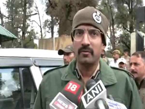 Rayees Mohd Bhat, DIG of Udhampur-Reasi range. (Photo/ANI)