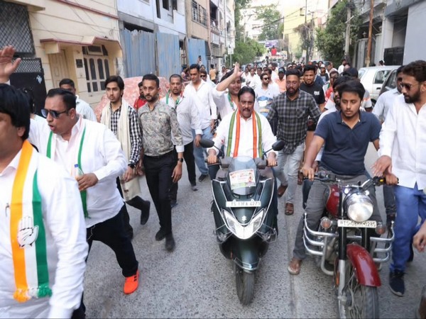 Danam Nagender holds bike rally in Secunderabad (Photo/Danam Nagender X)