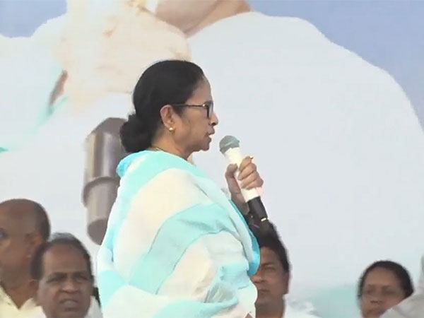 West Bengal CM Mamata Banerjee at Murshidabad (Photo/ANI)