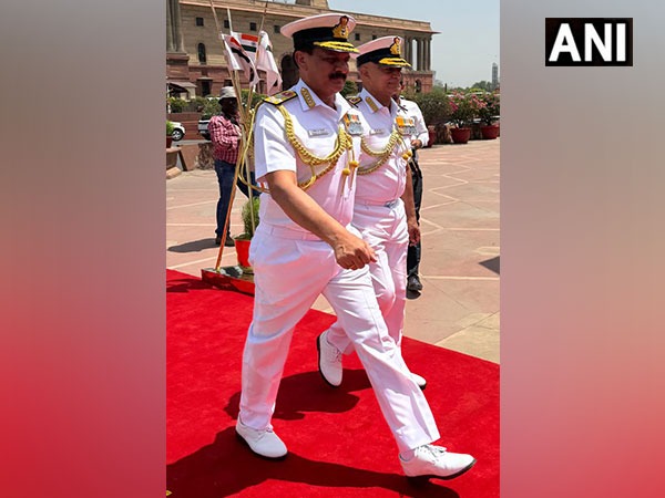 Chief of Naval Staff Admiral Dinesh K Tripathi (Photo/ANI)