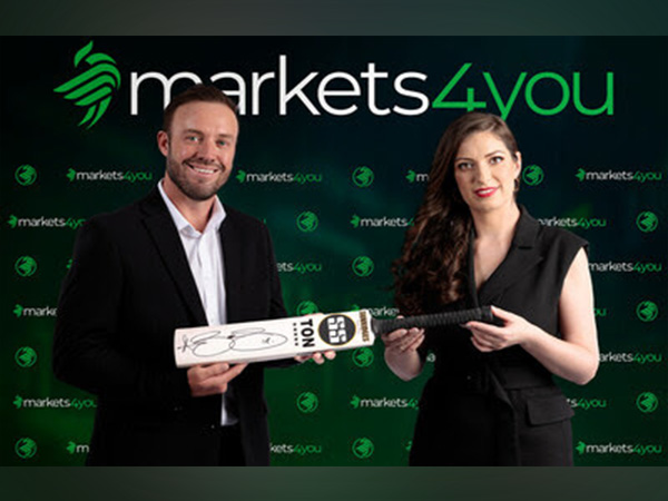 Markets4you Celebrates 17 Years with Cricket Legend AB de Villiers as Brand Ambassador