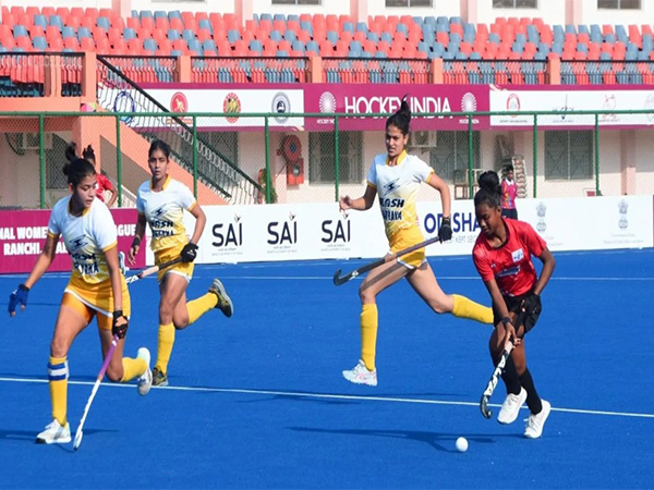 Hockey players in action (Photo: Hockey India)