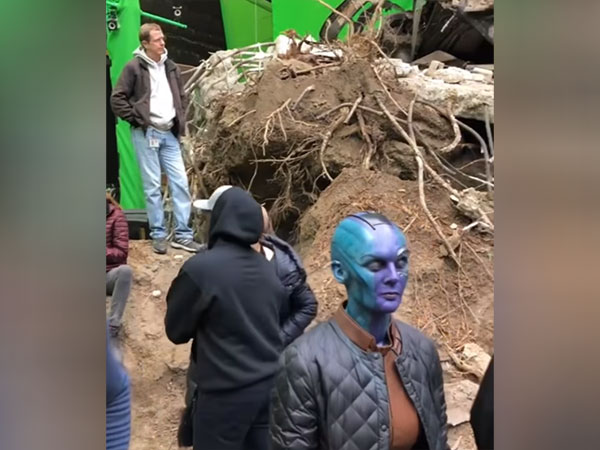 BTS video from Avengers: Endgame (image source/prattprattpratt)
