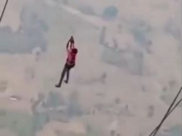 Screengrab from video of operation shared by Nishikhant Dubey (Photo credit/ X@nishikant_dubey)