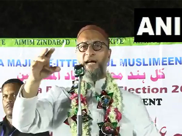 All India Majlis-E-Ittehadul Muslimeen (AIMIM) chief Asaduddin Owaisi. (Photo/ANI)