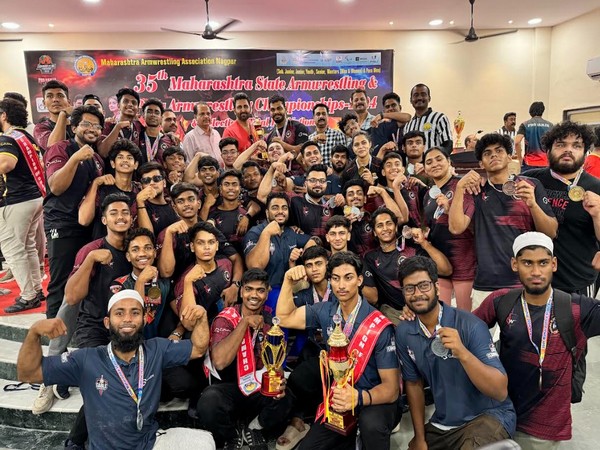 Medallists of Maharashtra State Armwrestling Championship (Image: PAFI media)