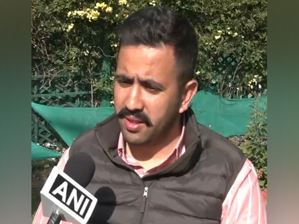 Congress Lok Sabha candidate from Mandi Vikramaditya Singh (Photo/ANI)