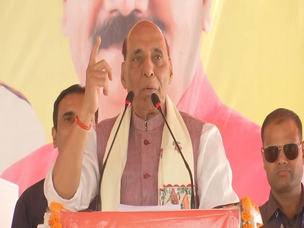 Union Defence Minister Rajnath Singh (Image/ANI)